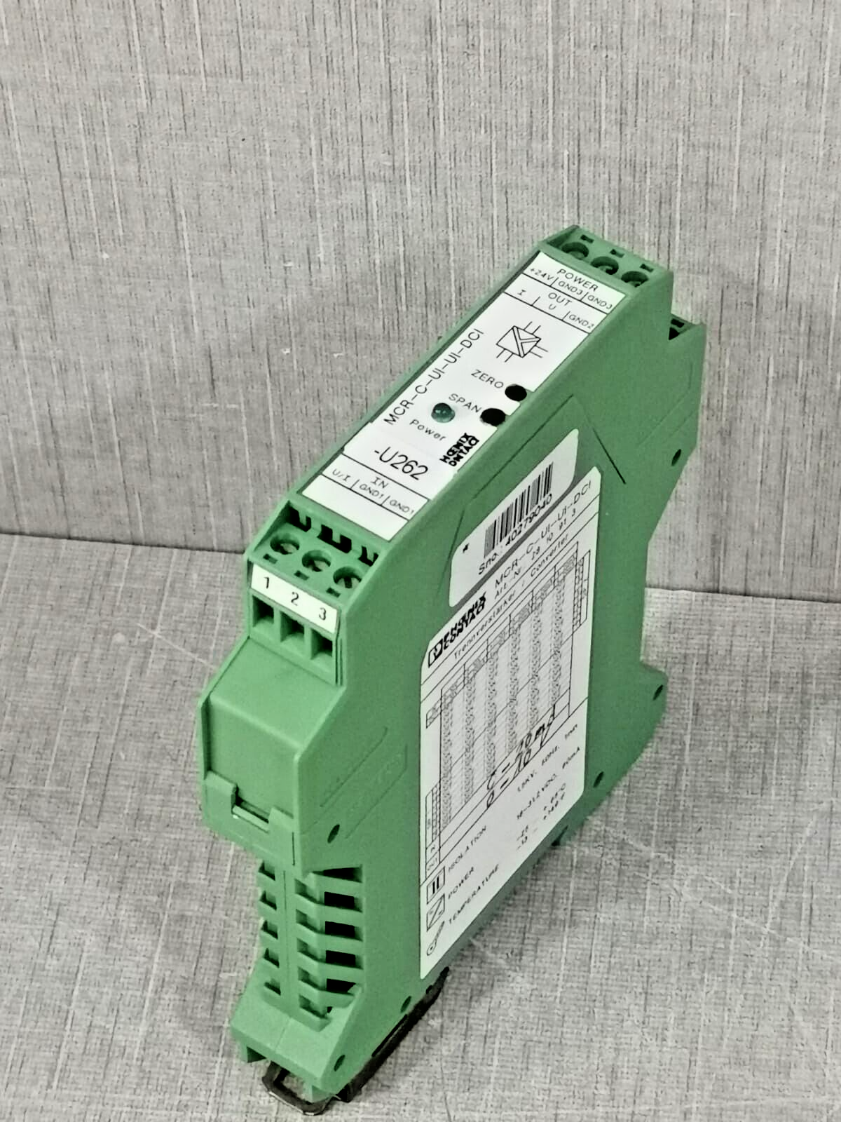 Phoenix Contact DCI-2810913 PHOENIX CONTACT MCR-C-UI-UI-DCI-2810913 Signal Converter 10