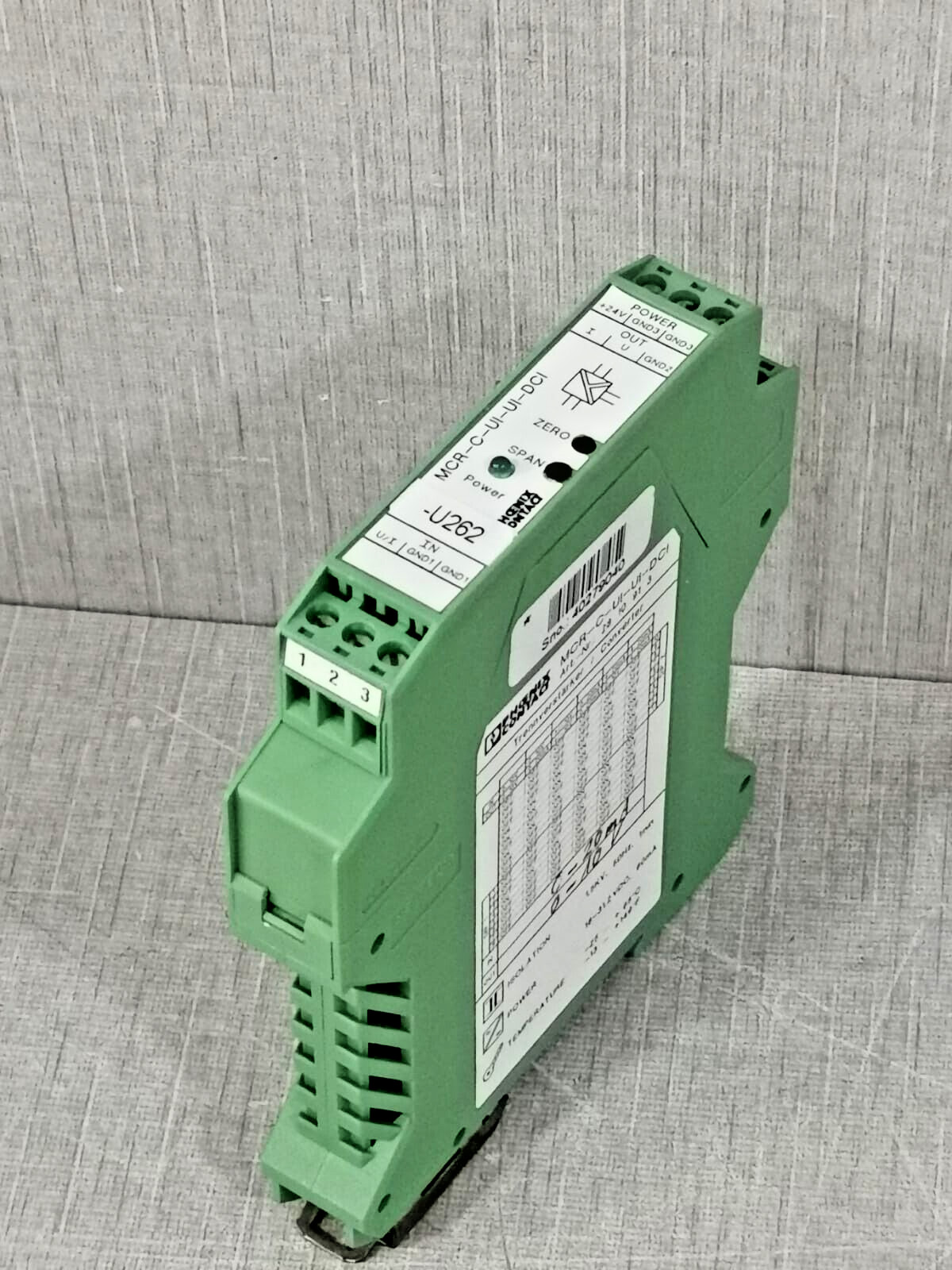 PHOENIX CONTACT MCR-C-UI-UI-DCI-2810913 Signal Converter