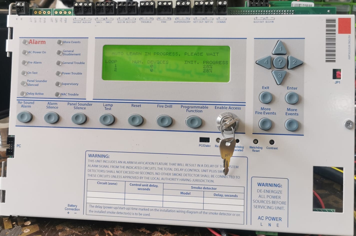 OMEGA SHIELD-OMEGA-PANELS Main Board for Shield Omega Fire Alarm Control Panel 7