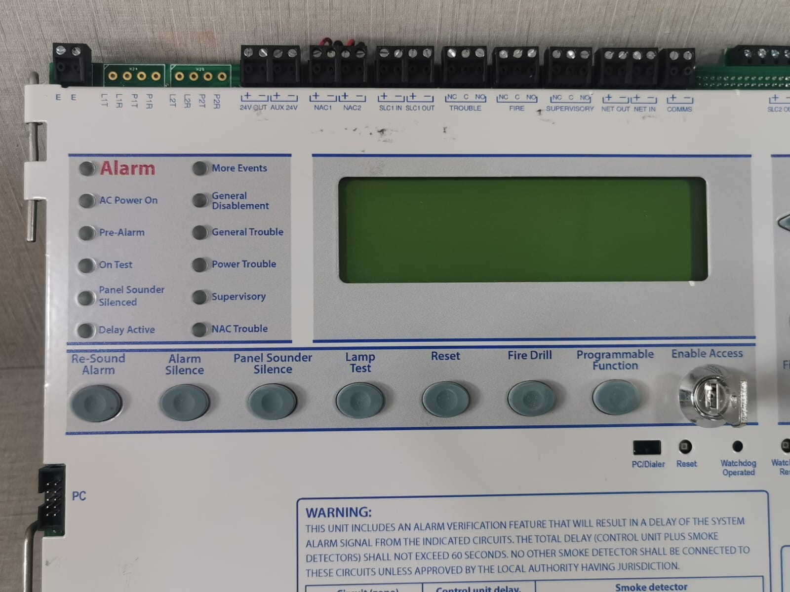 OMEGA SHIELD-OMEGA-PANELS Main Board for Shield Omega Fire Alarm Control Panel 8