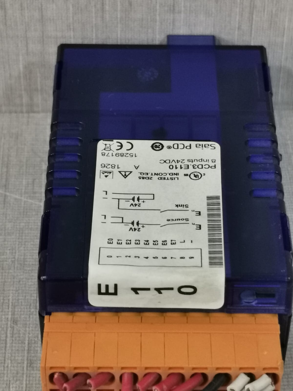 Saia-burgess E110 Saia-burgess PCD3.E110 Module 4