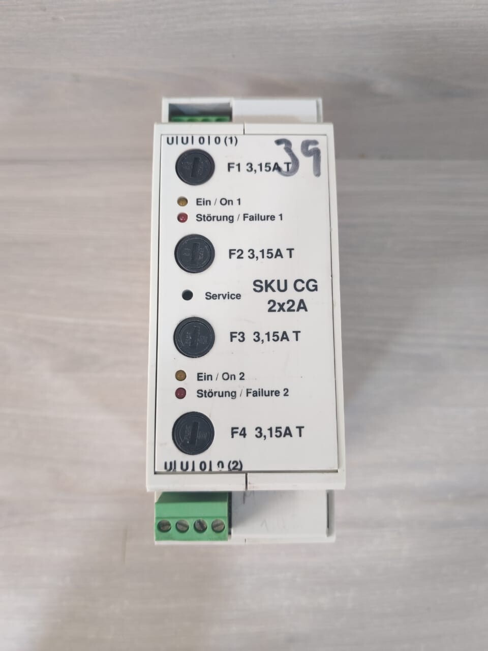 CEAG SKU CG 2x2A EMERGENCY LIGHT SYSTEM 40071343720B1498