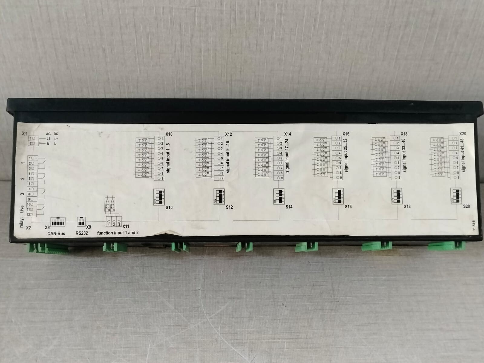 EES BSM48-54-PRX-00 EES BSM48-54-PRX-00 Panel Control 58B4854PRX00 9