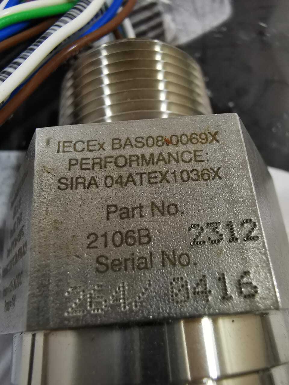 Honeywell BAS-08 Honeywell IECEX BAS 08.0069X TOXIC SENSOR 2106B 3