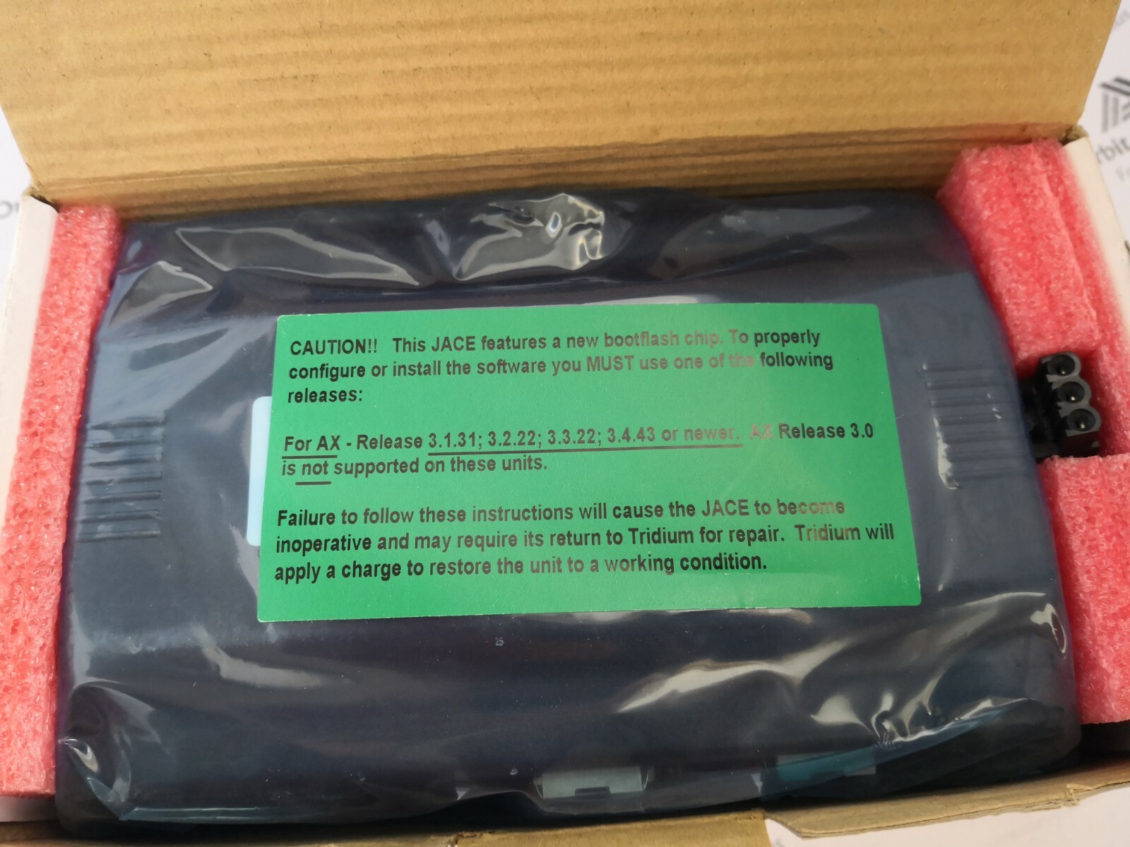 Johnson Controls RAM-64 Johnson Controls LP-FX2011N-1 Supervisory Controller FX20/128MB RAM 64 MB FLASH 4