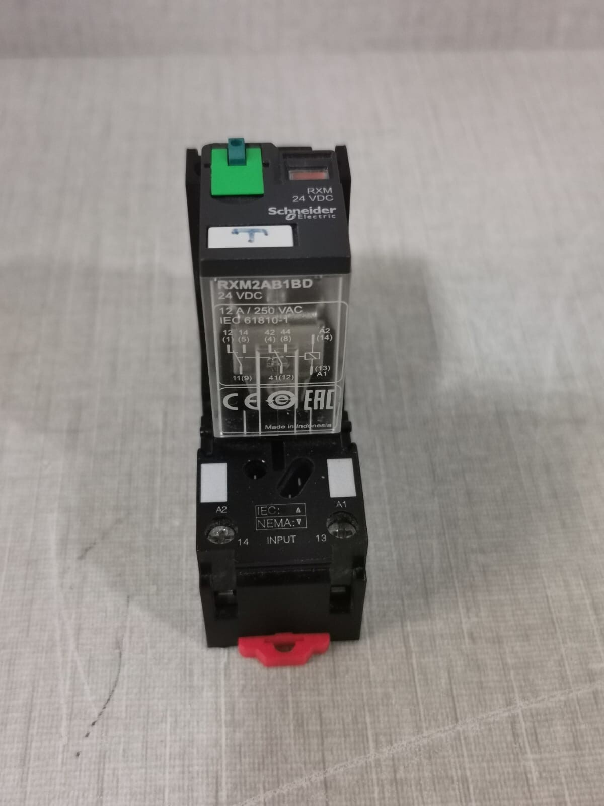 Schneider Electric RXM2AB1BD-&-RXZE2S108M Schneider Electric RXM2AB1BD & RXZE2S108M Relay Socket 4