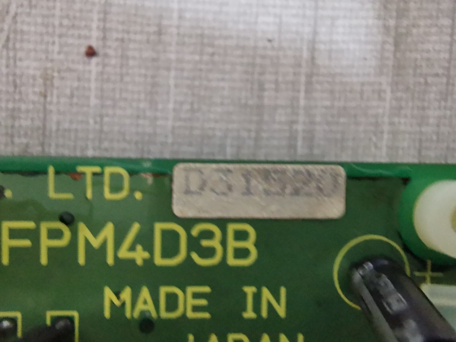 SHINKIKAI GIKEN D31520 SHINKIKAI GIKEN FPM4D3B CONTROL BOARD D31520 6