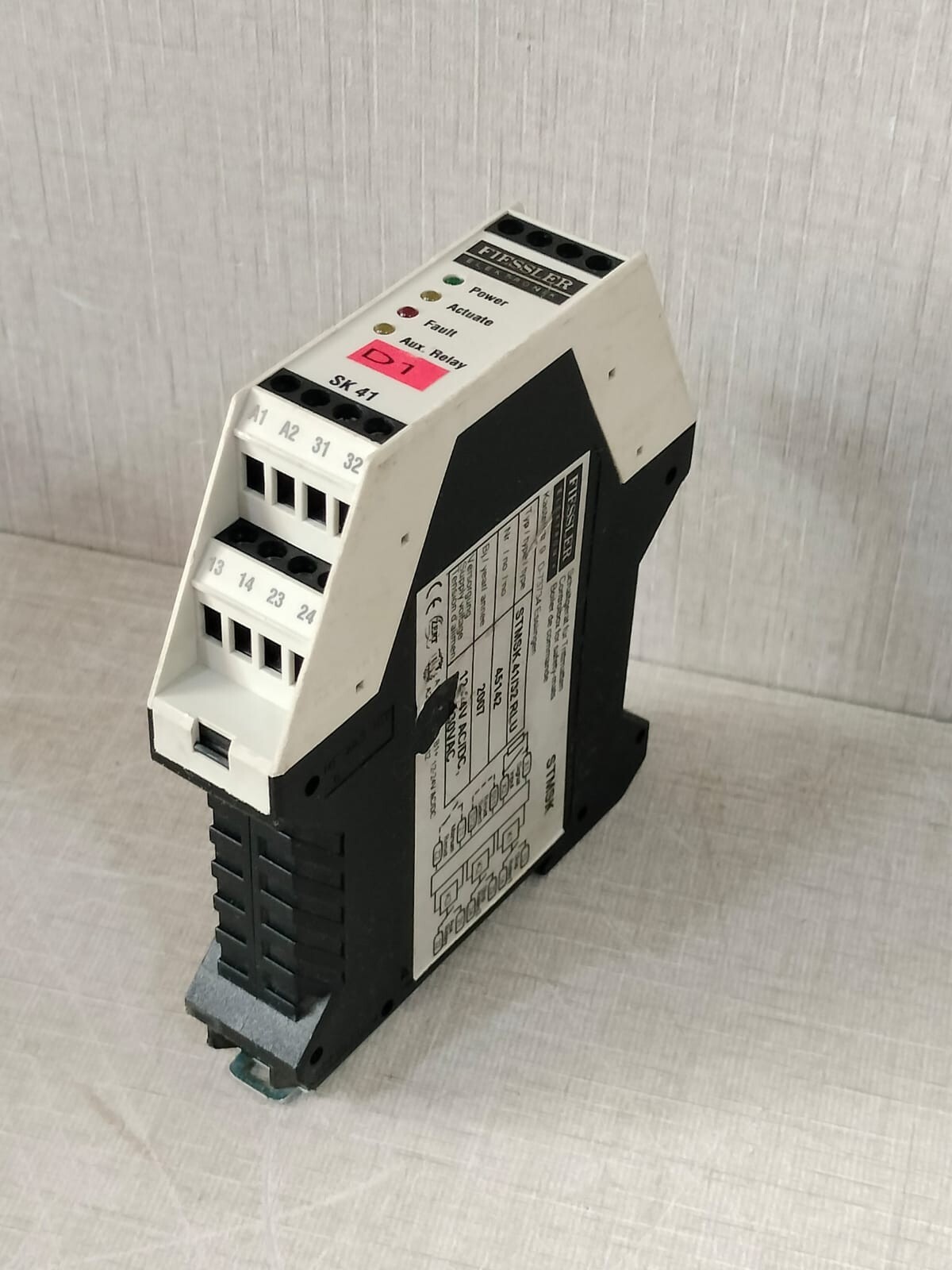 FIESSLER ELEKTRONIK STMSK-41 FIESSLER ELEKTRONIK D-73734 Unit Control STMSK 41/32 RLU 2