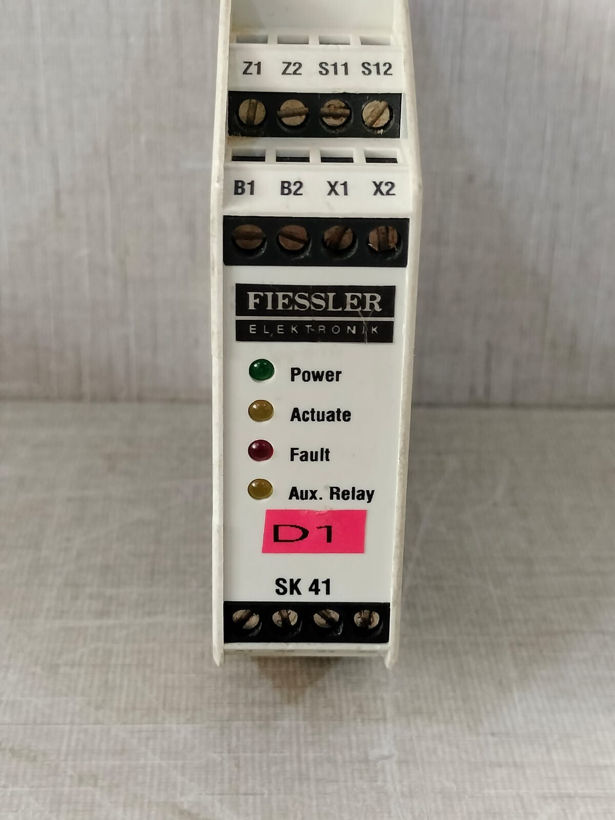 FIESSLER ELEKTRONIK STMSK-41 FIESSLER ELEKTRONIK D-73734 Unit Control STMSK 41/32 RLU 9