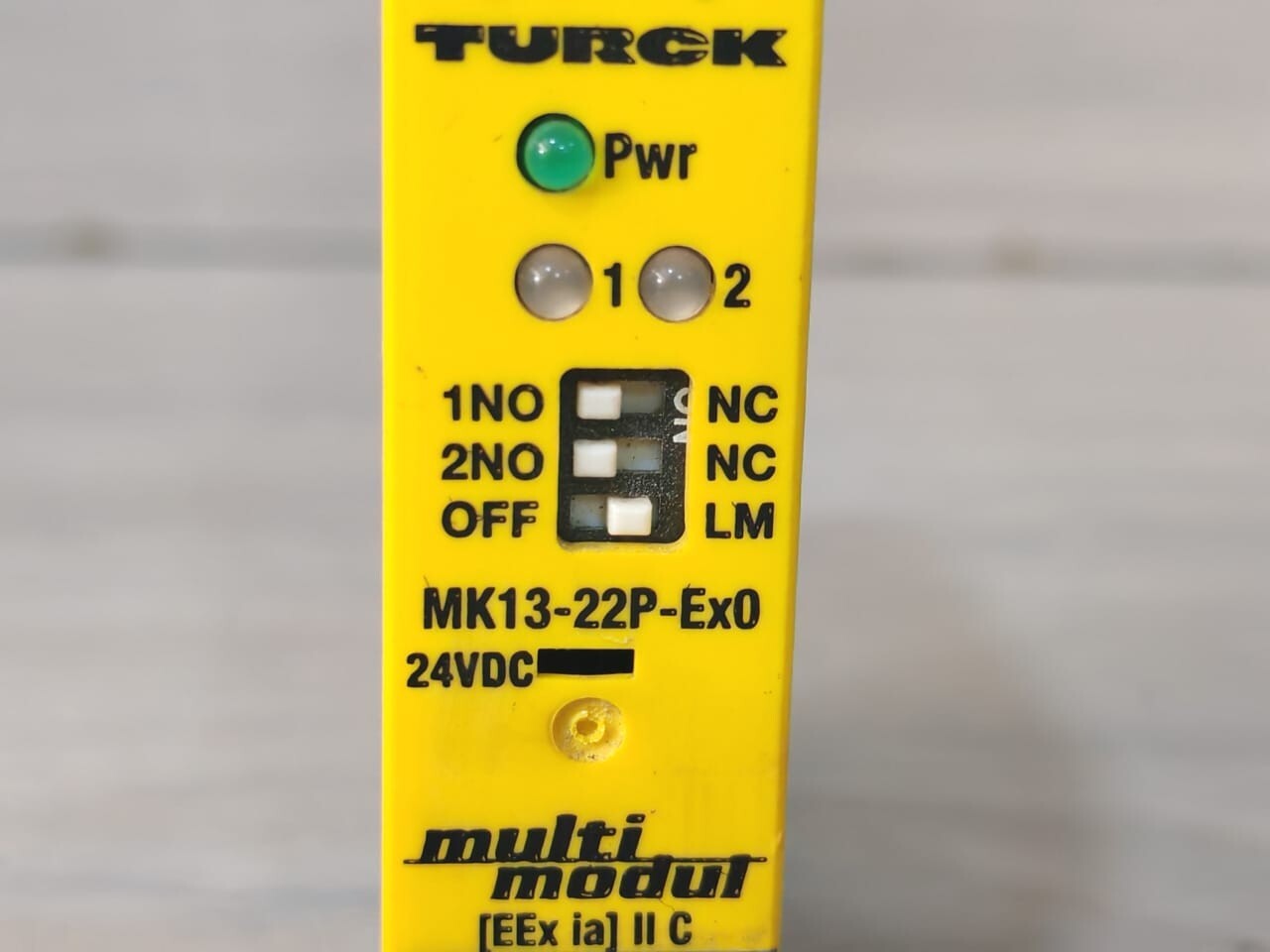 Turck MK13-22P-EX0/24VDC TURCK MK13-22P-Ex0/24VDC MULTI MODUL SWITCHING AMPLIFIER 3