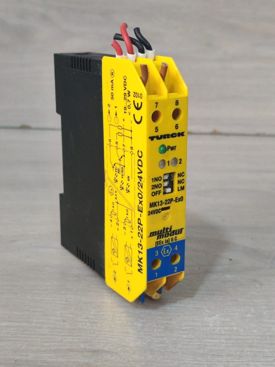Turck MK13-22P-EX0/24VDC TURCK MK13-22P-Ex0/24VDC MULTI MODUL SWITCHING AMPLIFIER 5