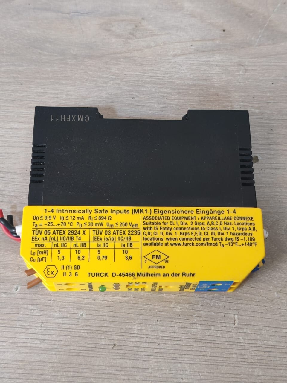 Turck MK13-22P-EX0/24VDC TURCK MK13-22P-Ex0/24VDC MULTI MODUL SWITCHING AMPLIFIER 9