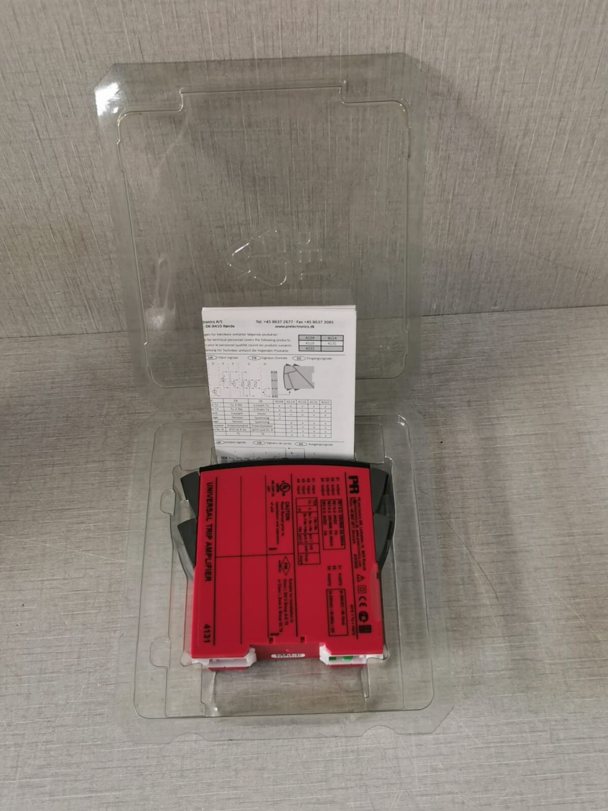 PR Electronics 4131 PR Electronics 4131 Universal Trip Amplifier 10
