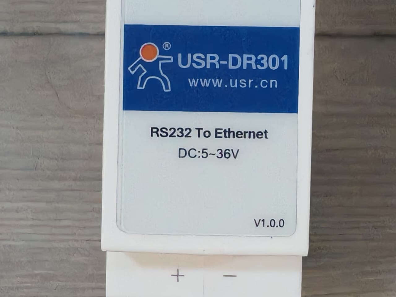 usr USR-DR301 USR-DR301 DIN Rail RS232 To Ethernet Converter DC 5-36V 2
