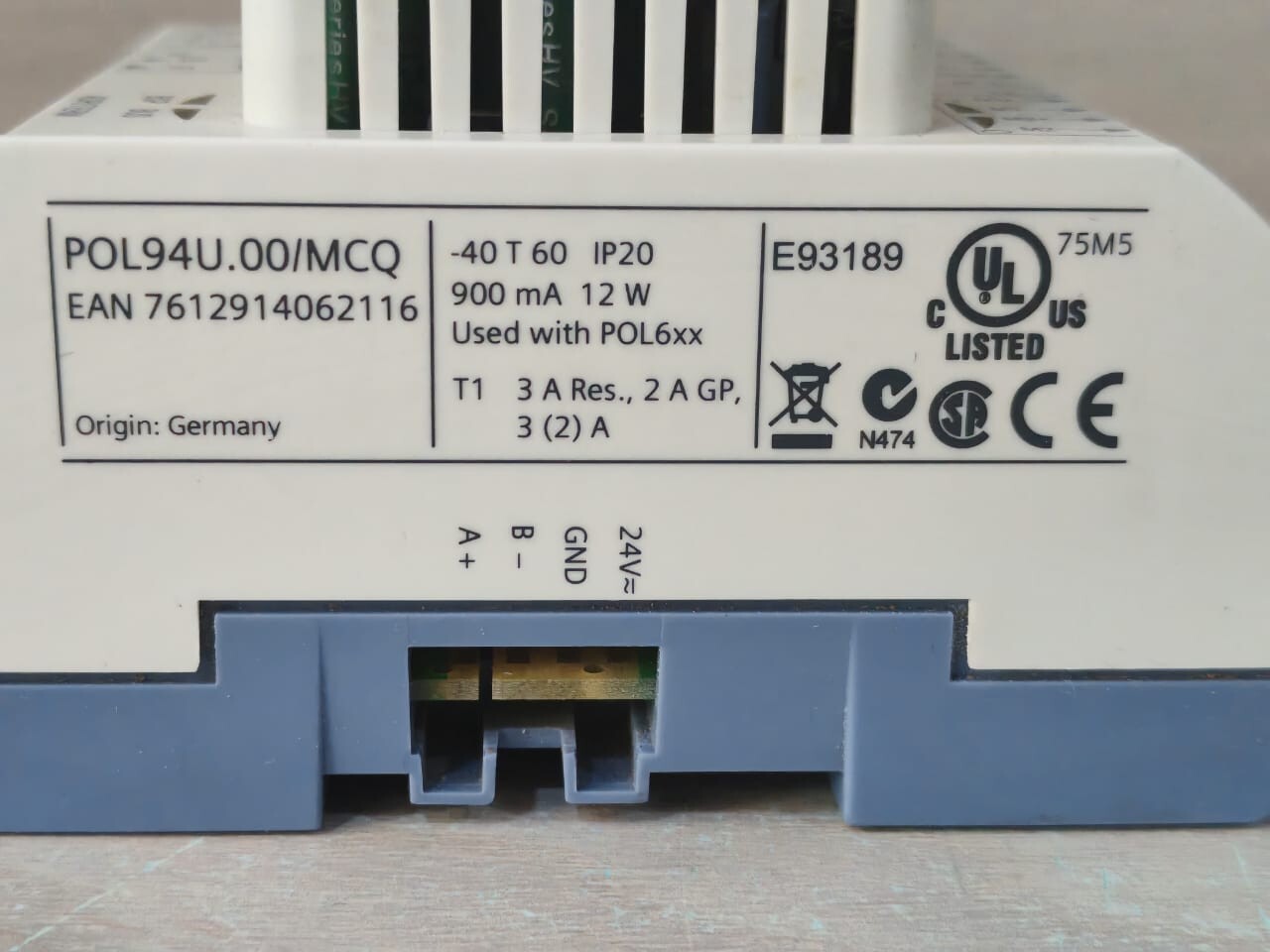 Siemens MT3021 / POL94U.00/MCQ REV.D SIEMENS MT3021 / POL94U.00/MCQ REV.D EXTENSION MODULE 900mA 12W 7