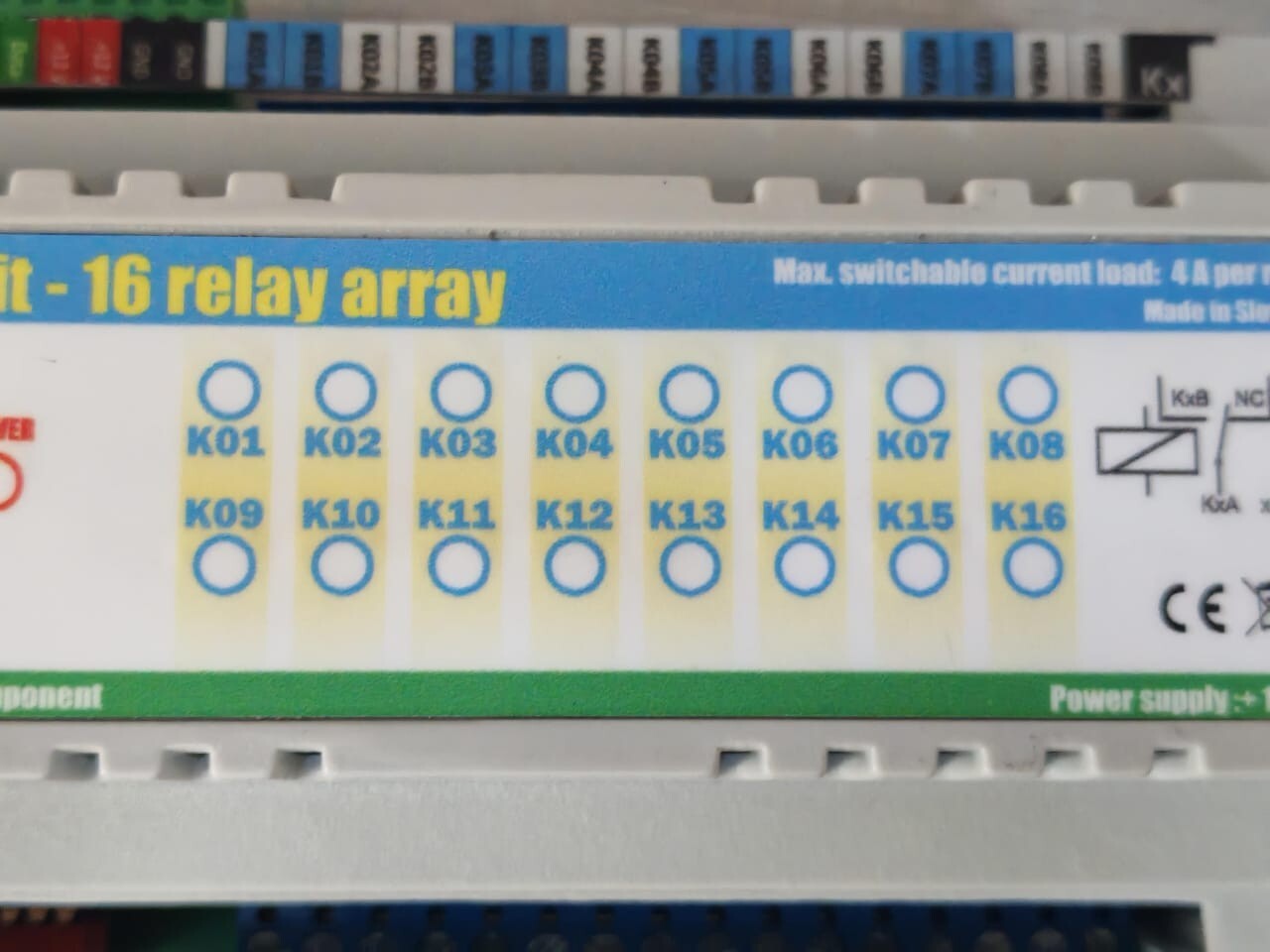 GC SYSTEMS MAGICBUS ELECTRICAL COMPONENT SWITCH UNIT GC SYSTEMS MAGICBUS ELECTRICAL COMPONENT SWITCH UNIT-16 RELAY ARRAY 12V 4