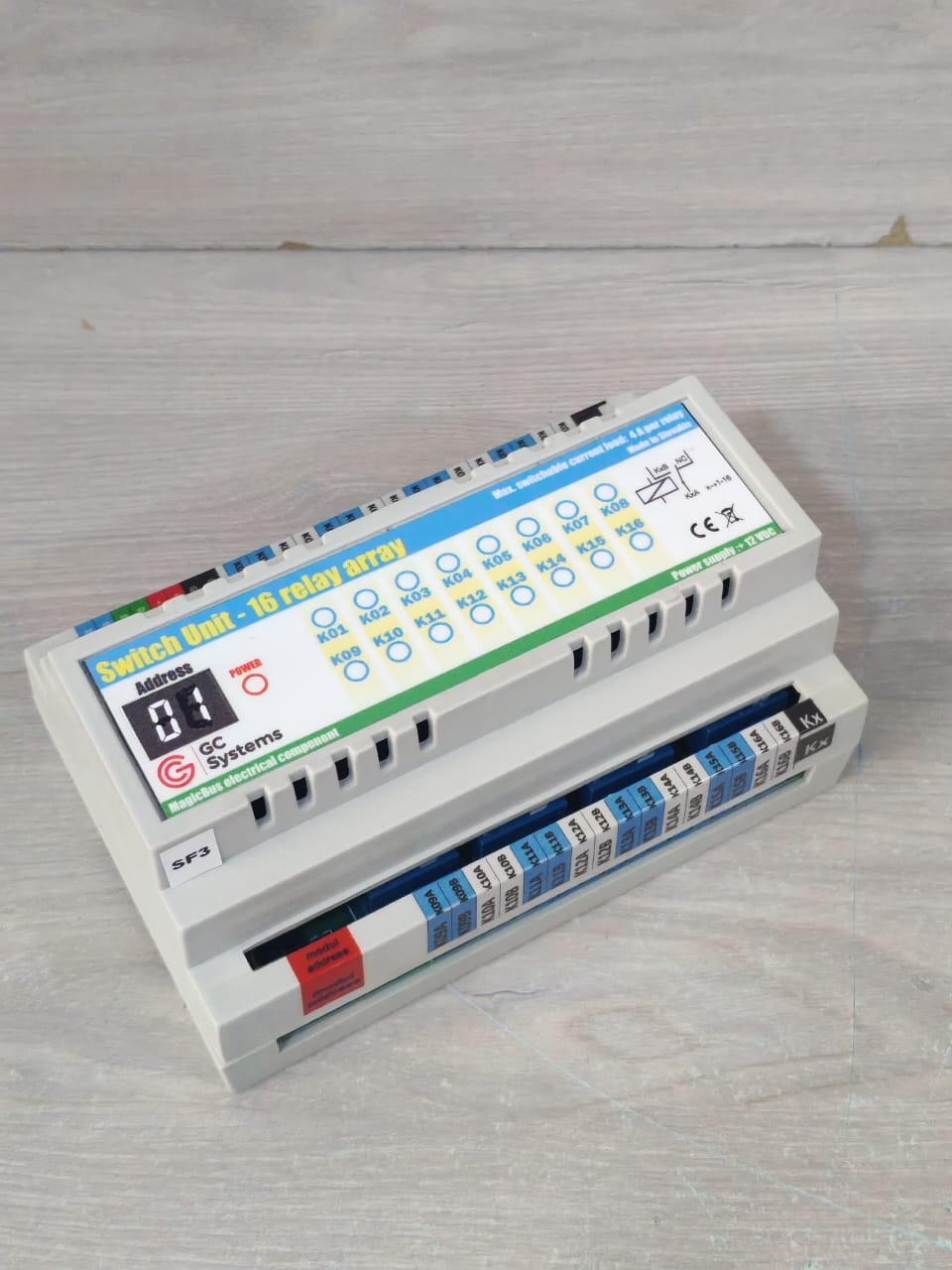GC SYSTEMS MAGICBUS ELECTRICAL COMPONENT SWITCH UNIT GC SYSTEMS MAGICBUS ELECTRICAL COMPONENT SWITCH UNIT-16 RELAY ARRAY 12V 5