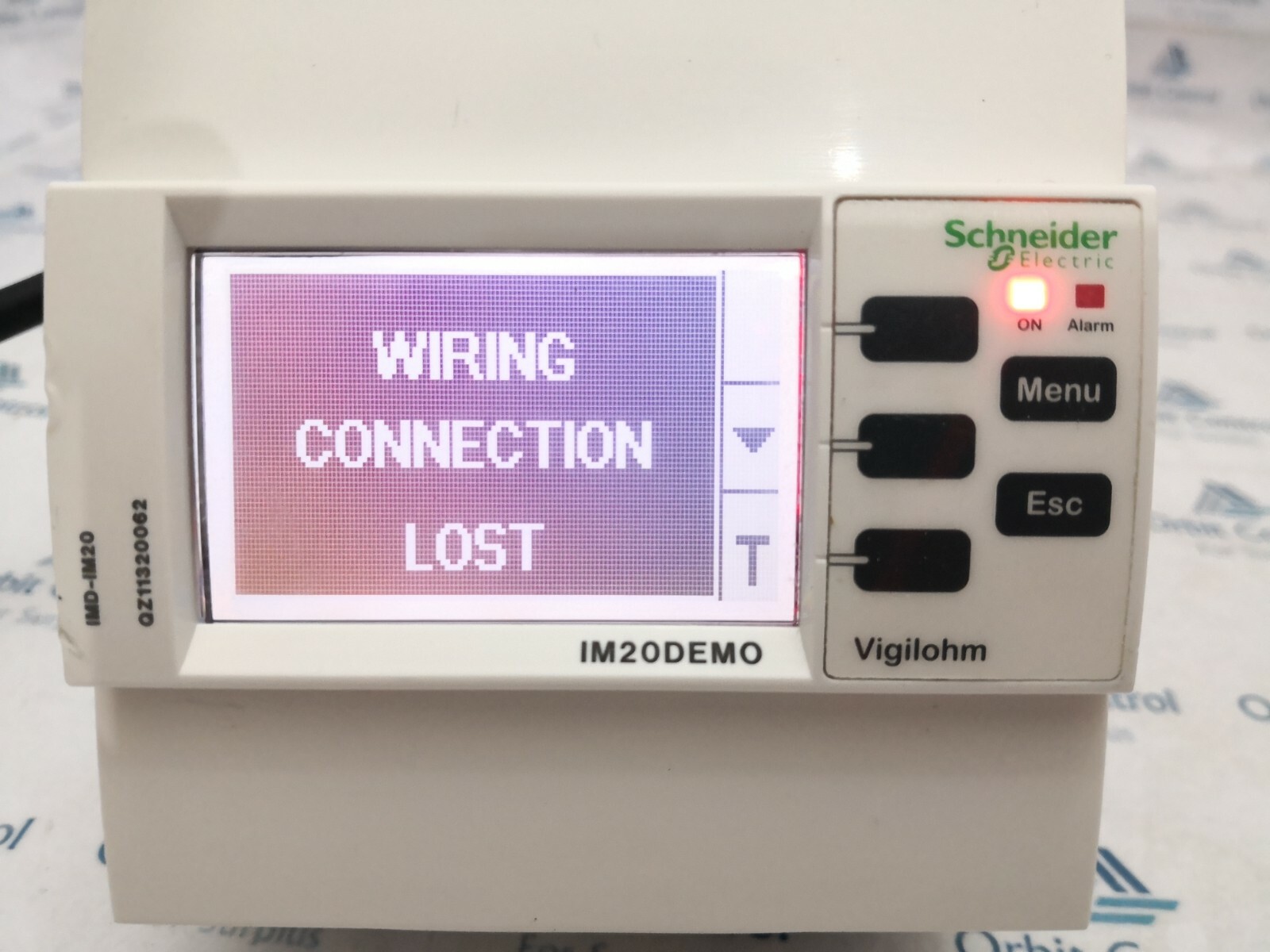 Schneider Electric IMD-IM20 Schneider Electric IMD-IM20 / IM20DEMO / VIGILOHM IM20 110-415VCA- TRIED & TEST 3