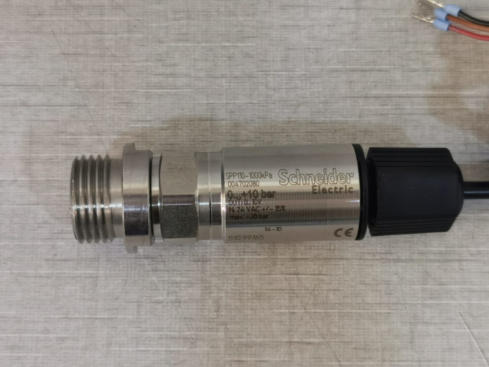 Schneider Electric 004702080 Schneider Electric SPP110-1000kPa Sensor Press Wet 004702080 3