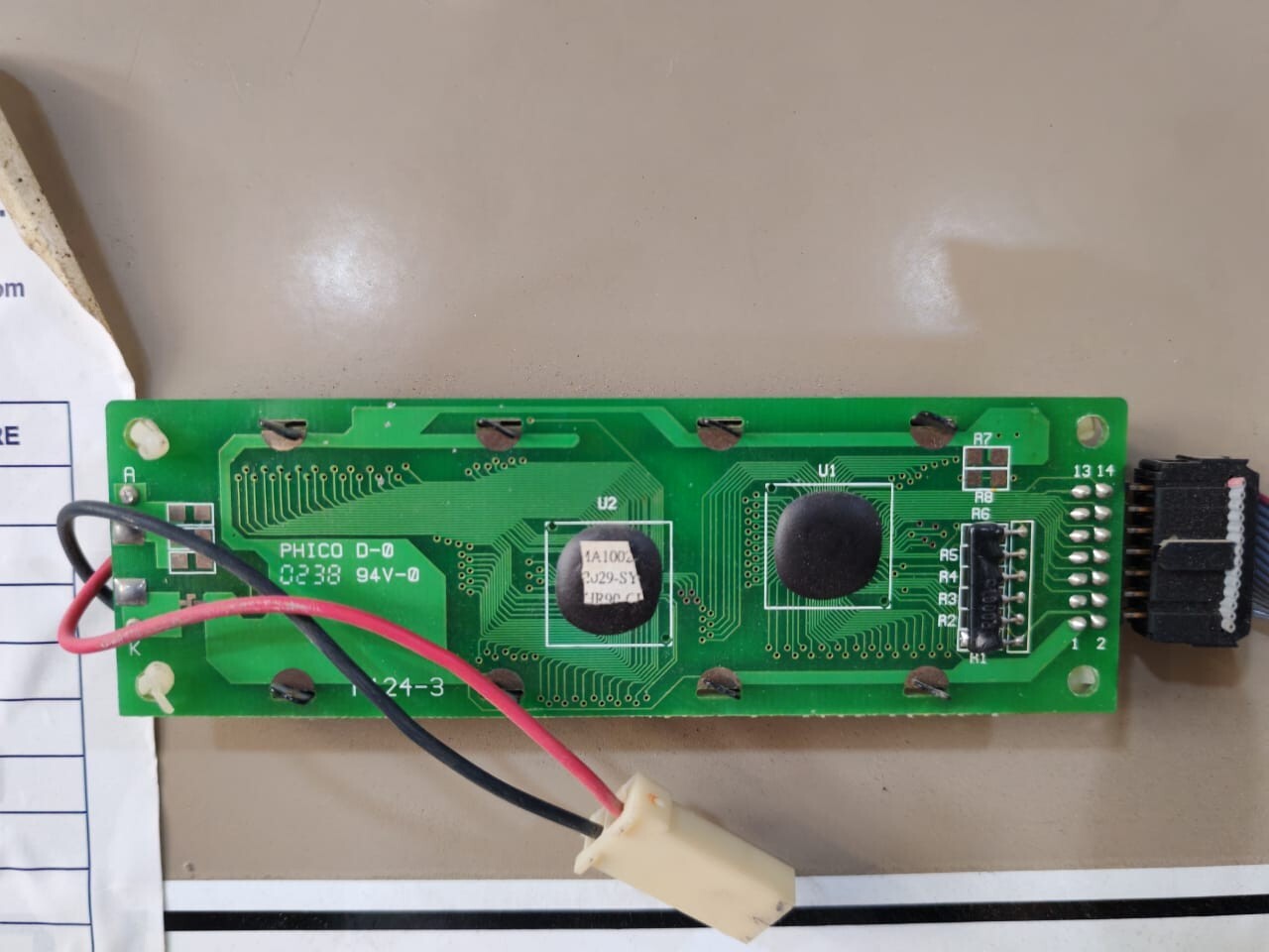 YORK YK-024-26108-000 REV B YORK YK-024-26108-000 REV B MILLENNIUM RECIP CHILLER KEYPAD CONTROL DISPLAY 9
