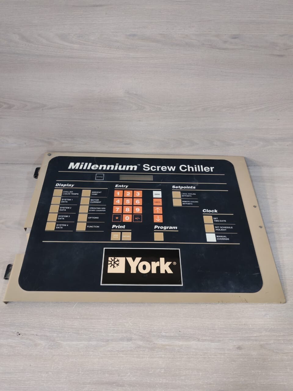 YORK YK-024-30910-000 YORK YK-024-30910-000 MILLENNIUM SCREW CHILLER MICRO PANEL KEYPAD 6