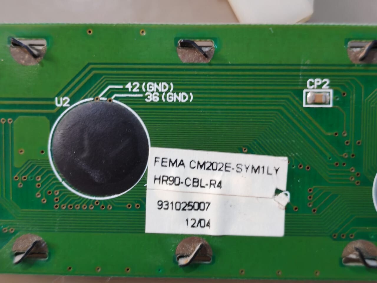 YORK YK-024-30910-000 YORK YK-024-30910-000 MILLENNIUM SCREW CHILLER MICRO PANEL KEYPAD 10