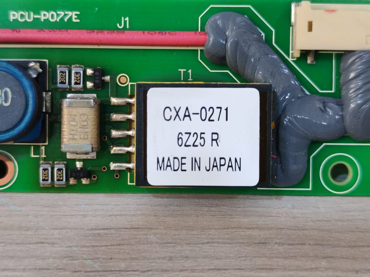TDK PCU-P077E CXA-0271 6Z25 R TDK PCU-P077E CXA-0271 6Z25 R LCD HIGH VOLTAGE BOARD INVERTER 3