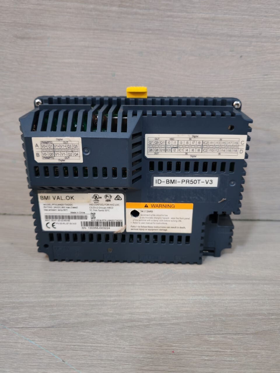 PRO-FACE PFXLM4201TADDC LM4201TADDC PV:03 RL:07 SV: 4.0 WITHOUT SCREEN