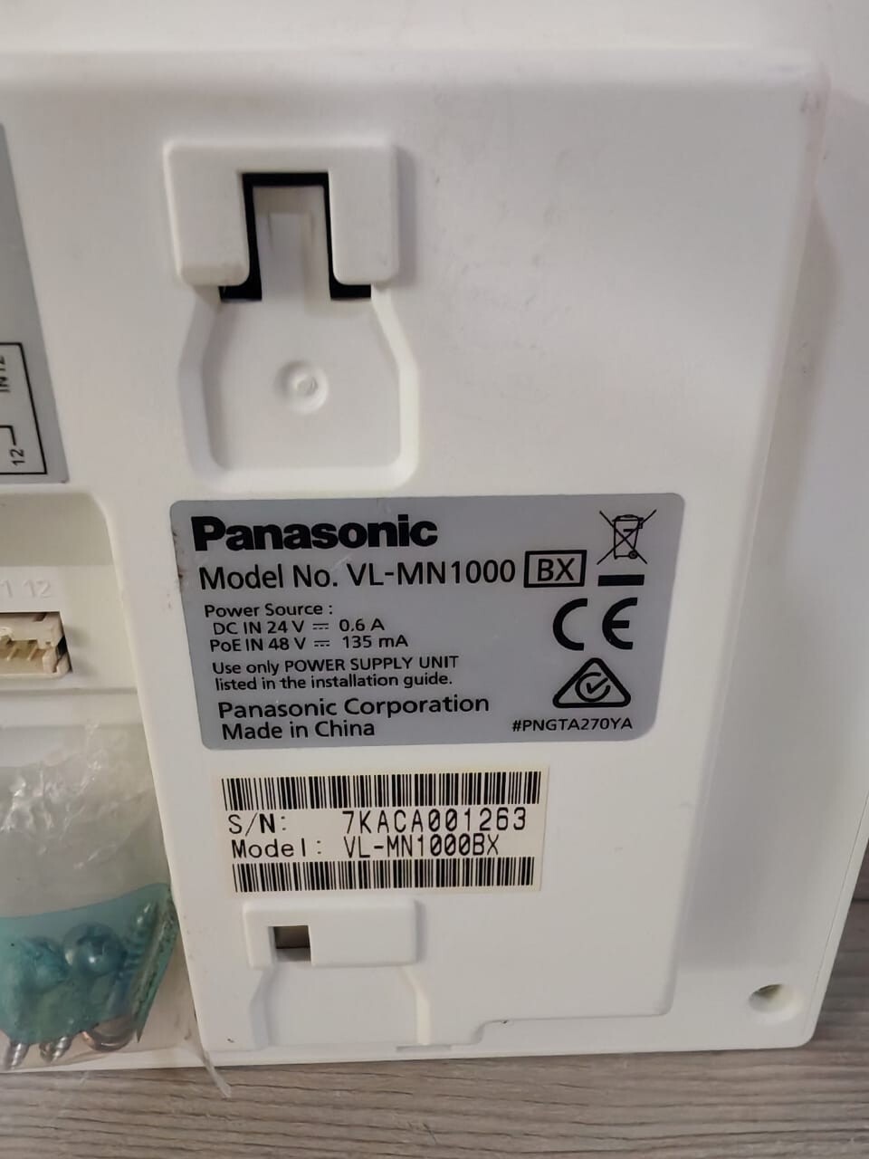 Panasonic VL-MN1000BX PANASONIC VL-MN1000BX VIDEO INTERCOM SYSTEM ROOM MONITOR 5