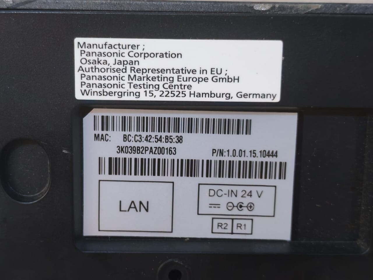 Panasonic VL-VN1500BX Panasonic VL-VN1500BX Video Intercom System Door Station-w/o cover & accessories 4