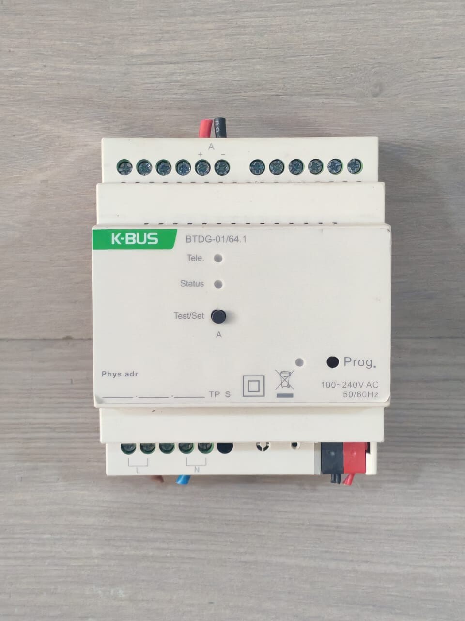 K-BUS BTDG-01/64.1 KNX/DALI Gateway,1/2 Fold