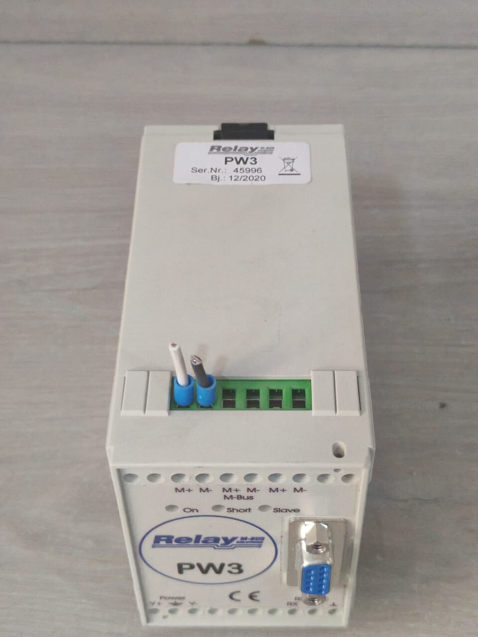 RELAY PW3 RELAY PW3 M- BUS LEVEL CONVERTER 8