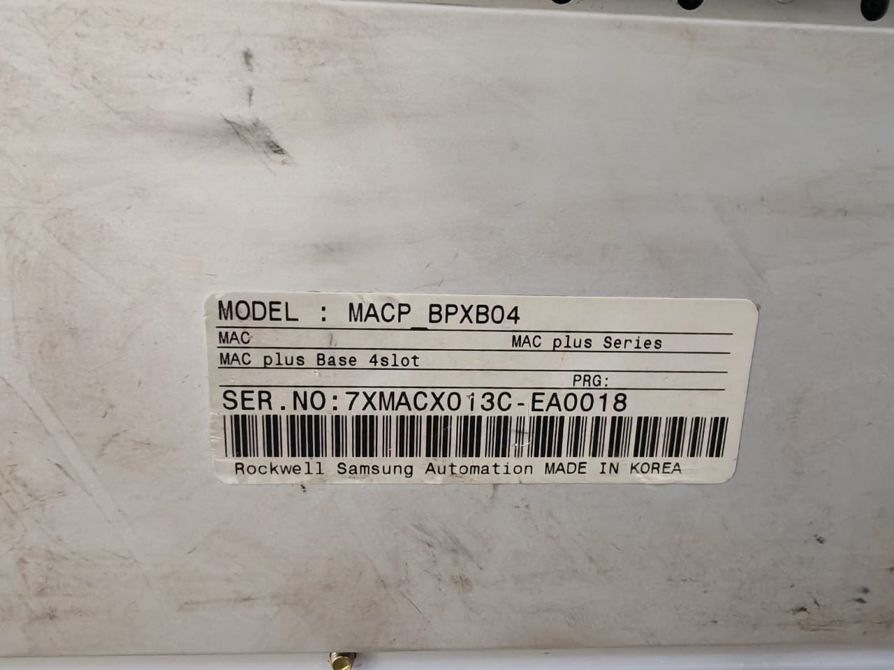 Samsung MACP_BPXB04 SAMSUNG MAC PLUS MACP_BPXB04 / MACP_PWXA / CPXB / MOPB02 / IOXB32 3