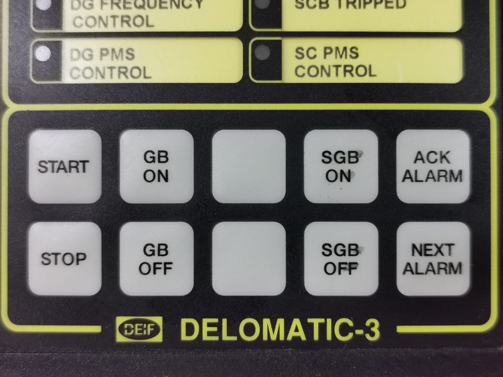 DEIF DELOMATIC-3 DEIF DELOMATIC-3 CONTROL PANEL CP1 24VDC 3