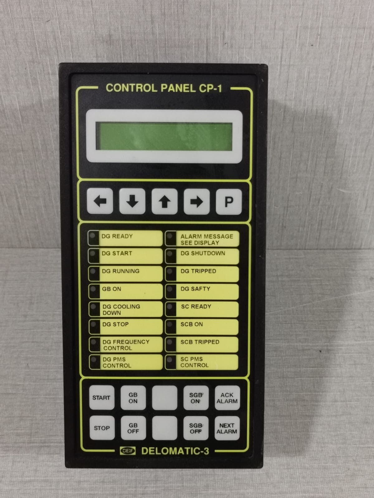 DEIF DELOMATIC-3 CONTROL PANEL CP1 24VDC