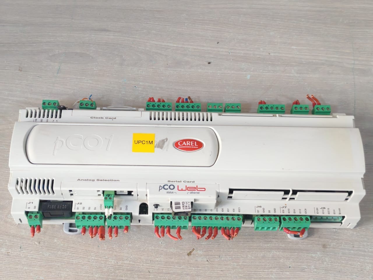CAREL -PCO1000CM0 REV. 1.013 WITH PCO WEB PC1000WB0 CAREL PCO1 PCO1000CM0 REV. 1.013 WITH PCO WEB PC1000WB0 CONTROLLER 5