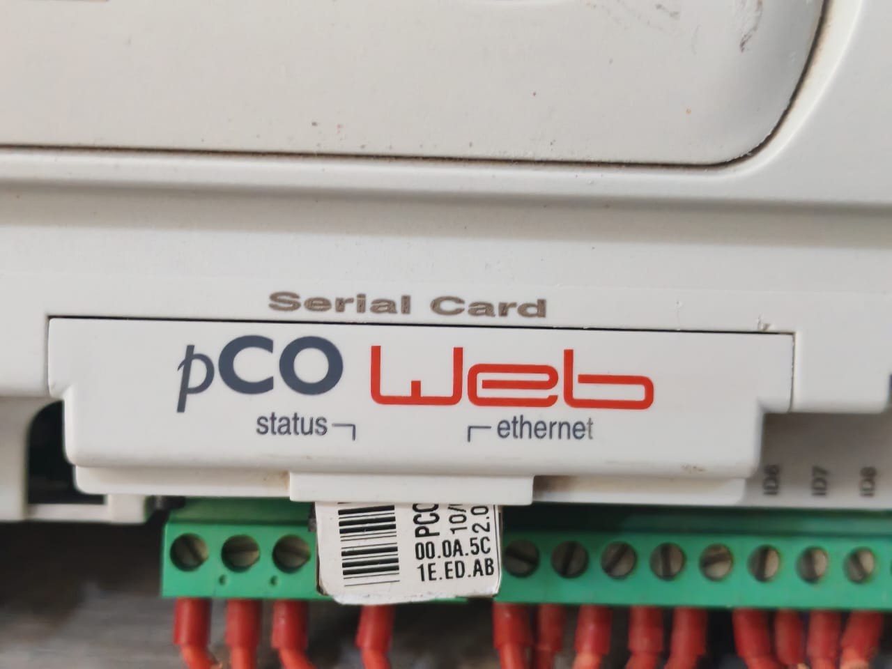 CAREL -PCO1000CM0 REV. 1.013 WITH PCO WEB PC1000WB0 CAREL PCO1 PCO1000CM0 REV. 1.013 WITH PCO WEB PC1000WB0 CONTROLLER 7