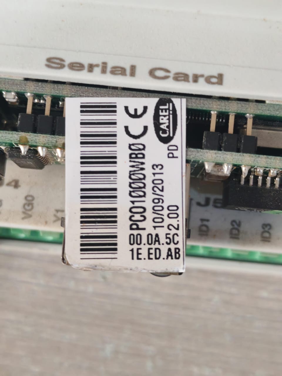 CAREL -PCO1000CM0 REV. 1.013 WITH PCO WEB PC1000WB0 CAREL PCO1 PCO1000CM0 REV. 1.013 WITH PCO WEB PC1000WB0 CONTROLLER 10