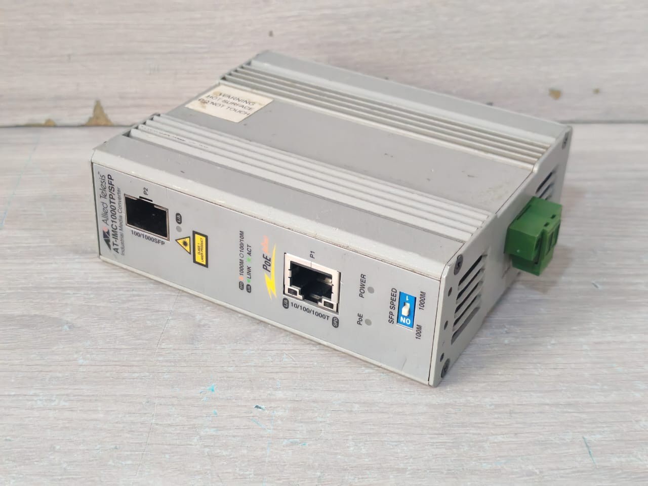 Allied Telesis AT-IMC1000TP/SFP Allied Telesis AT-IMC1000TP/SFP MEDIA CONVERTER 48VDC 4