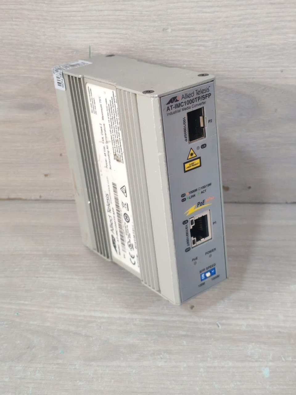 Allied Telesis AT-IMC1000TP/SFP Allied Telesis AT-IMC1000TP/SFP MEDIA CONVERTER 48VDC 5