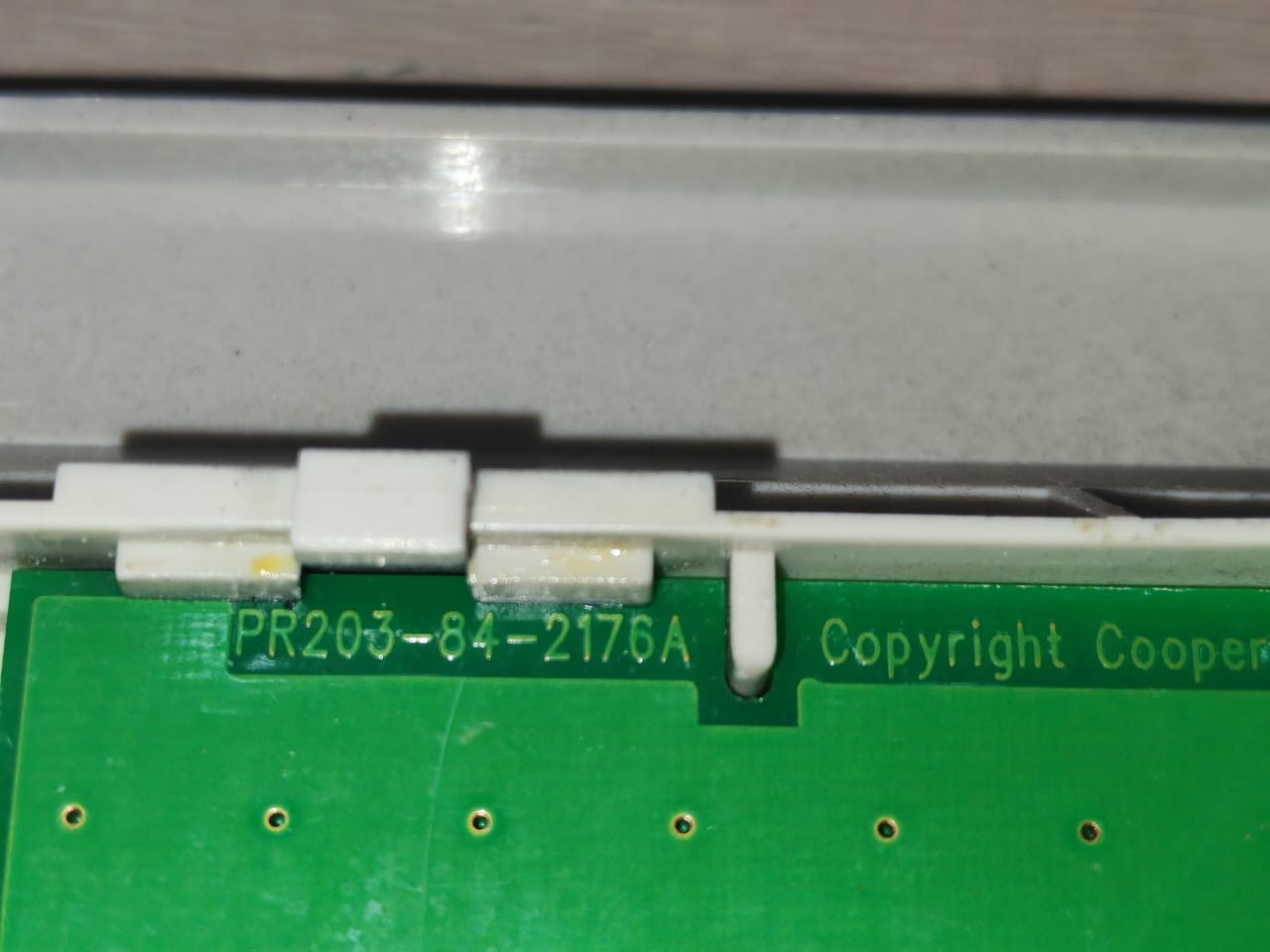 Cooper Crouse-Hinds PR203-84-2176A COOPER FIRE SYSTEMS CF3000PR / PR203-84-2176A CONTROL PANEL BOARD 10