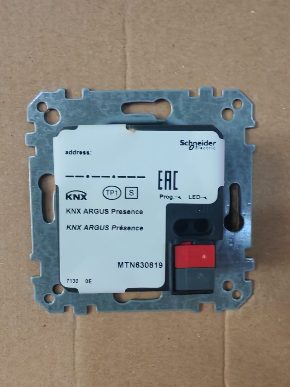 Schneider Electric MTN630819 SCHNEIDER ELECTRIC MTN630819 KNX ARGUS PRESENCE DETECTOR POLAR WHITE 6