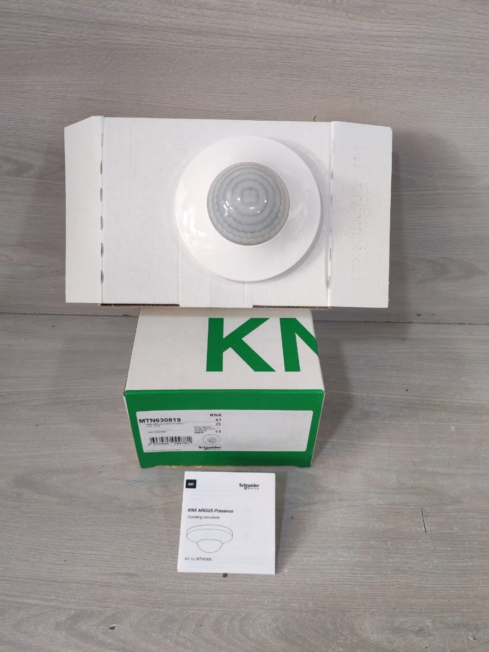 SCHNEIDER ELECTRIC MTN630819 KNX ARGUS PRESENCE DETECTOR POLAR WHITE