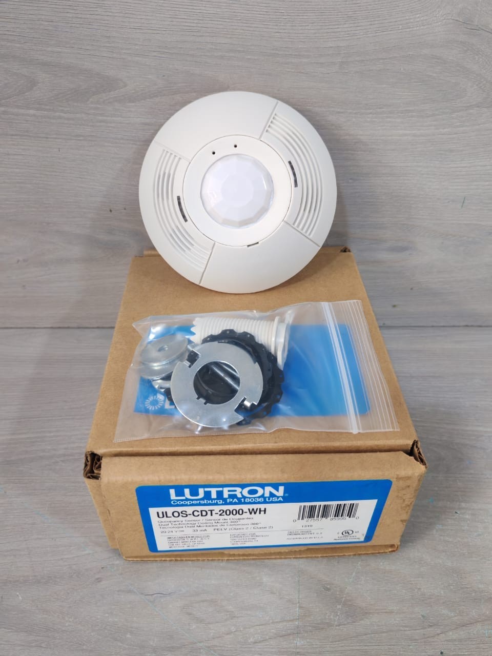 Lutron CDT-2000-WH Lutron ULOS-CDT-2000-WH Occupancy Sensor 2