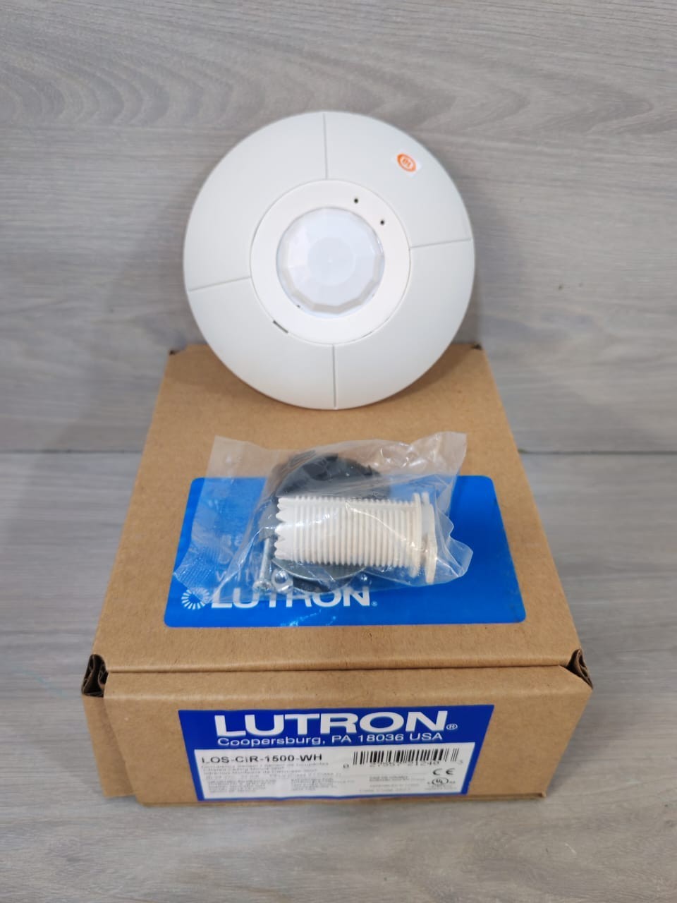 Lutron LOS-CIR-1500-WH Lutron LOS-CIR-1500-WH Occupancy Sensor Infrared Ceiling Mount 360° 2