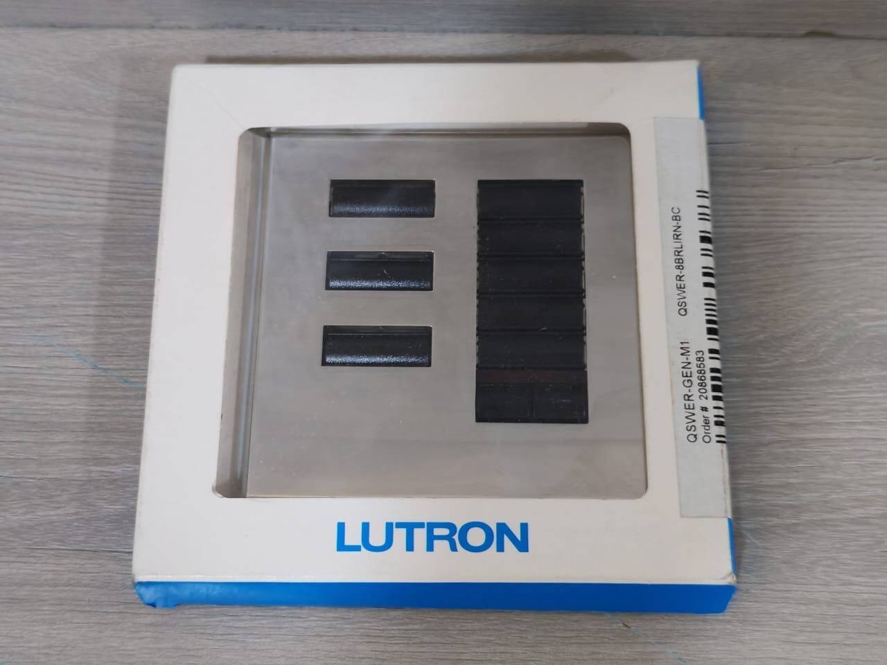 Lutron QSWER-8BRLIRN-BC Lutron QSWER-8BRLIRN-BC Button/Faceplate Kits without Frame Insert 2