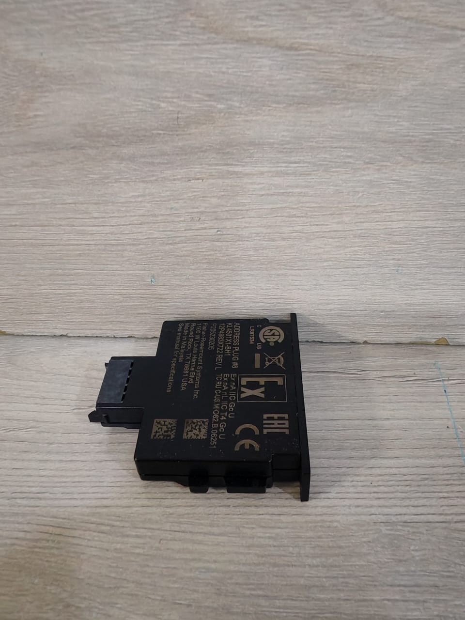 Rosemount 12P4983X722 FISHER-ROSEMOUNT KL4501X1-BH1 ADDRESS Plug No.8 12P4983X722 REV L 7