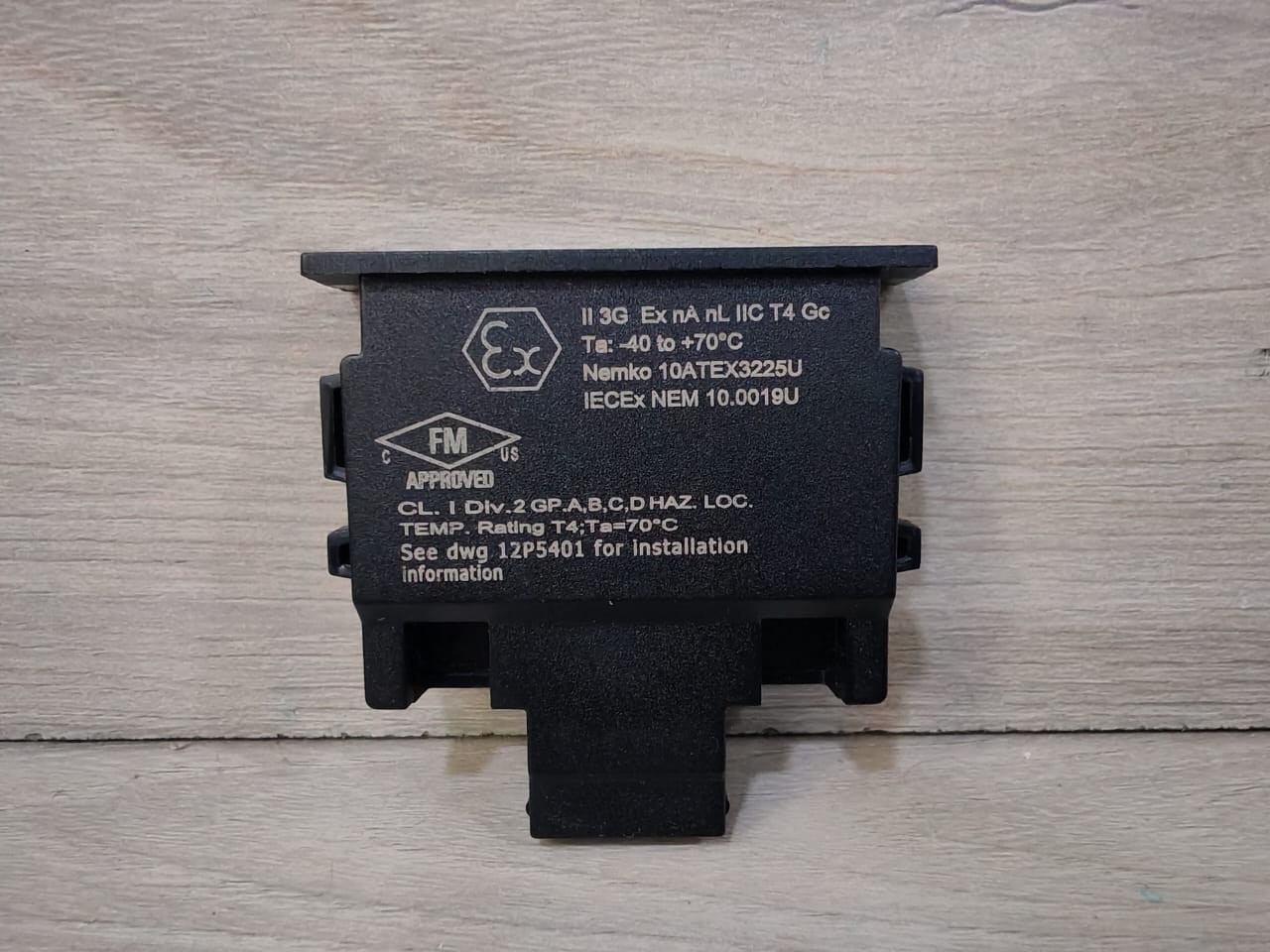FISHER ROSEMOUNT 12P4983X232 FISHER ROSEMOUNT KL4501X1-BG1 ADDRESS Plug No.7 12P4983X232 REV. E 2