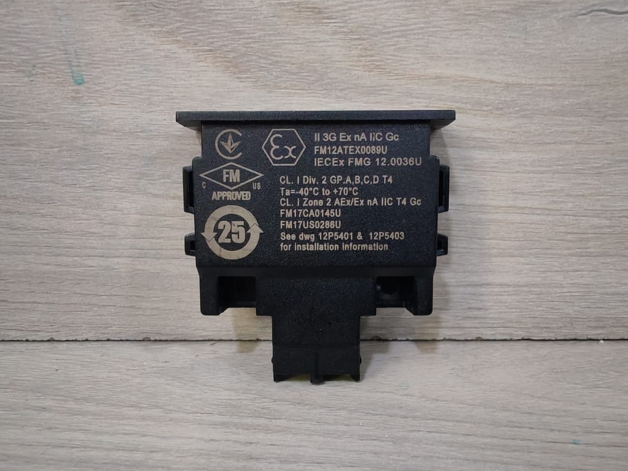 FISHER ROSEMOUNT 12P4983X712 FISHER ROSEMOUNT KL4501X1-BG1 ADDRESS Plug No.7 12P4983X712 REV. L 2