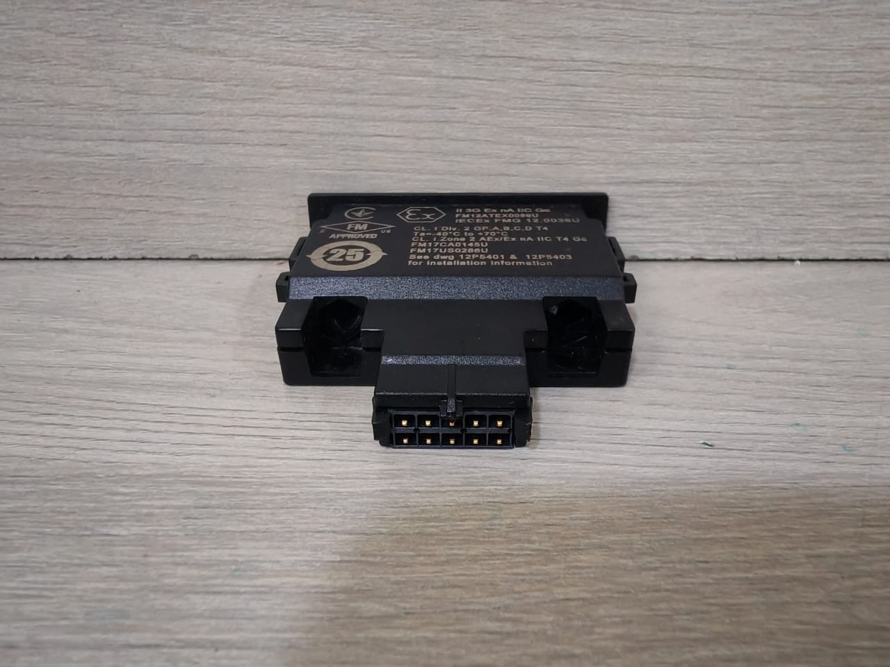 FISHER ROSEMOUNT 12P4983X712 FISHER ROSEMOUNT KL4501X1-BG1 ADDRESS Plug No.7 12P4983X712 REV. L 3